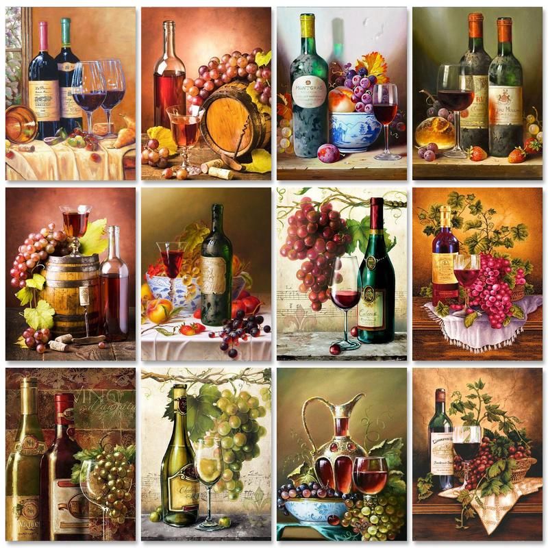 RUOPOTY النبيذ الطلاء بواسطة أ - مراجعة Home Decor Diy Ideas وسعره