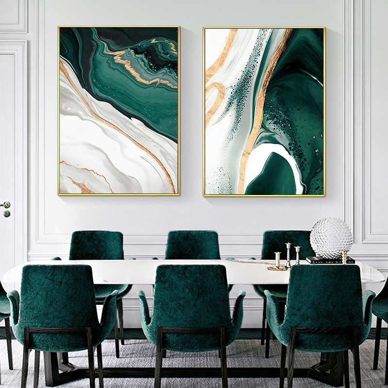 لوحة فنية جدارية عصرية بدون إط - مراجعة Home Decor Luxury وسعره