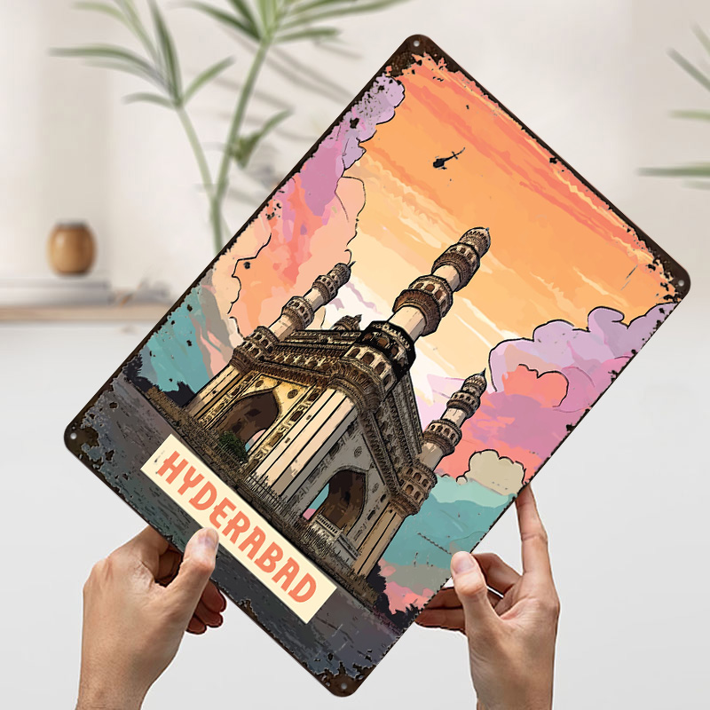 لافتة حائط معدنية مخصصة بتصميم - مراجعة Home Decor Hyderabad وسعره