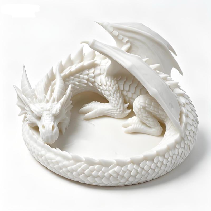صينية تنين إبداعية بتصميم قوطي - مراجعة Ceramic Trinket Dish وسعره