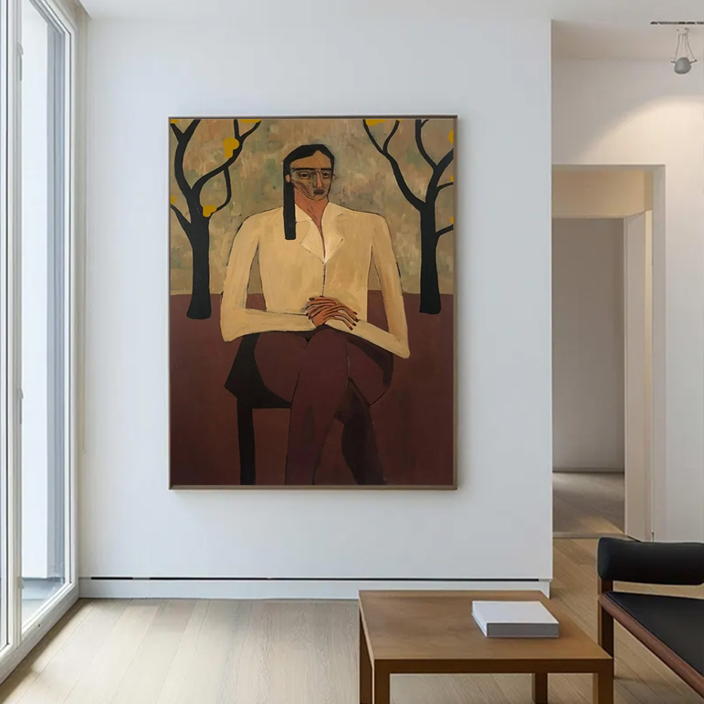 لوحة زيتية تجريدية مصنوعة يدوي - مراجعة Home Decor Free Images وسعره