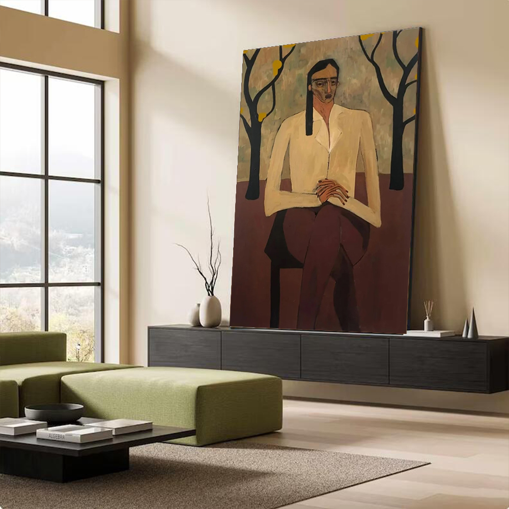 لوحة زيتية تجريدية مصنوعة يدوي - مراجعة Home Decor Free Images وسعره