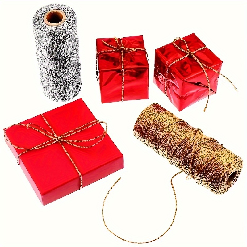 حبل مجدول يدويًا ذهبي وفضي بطو - مراجعة Home Decor Outdoor وسعره