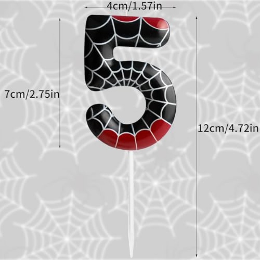 شمعة عيد ميلاد كرتونية سوداء و - مراجعة Home Decor Theme وسعره