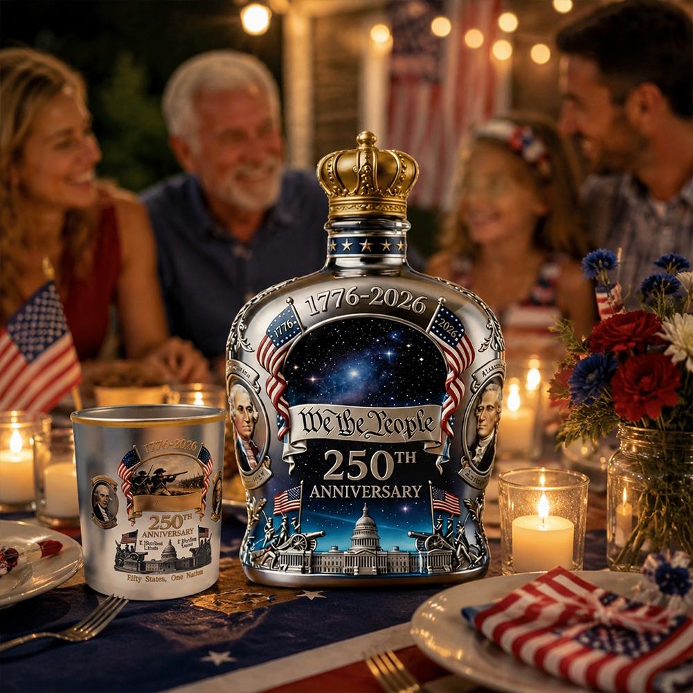 زجاجة ويسكي بمناسبة الذكرى 250 - مراجعة Home Decor Usa وسعره