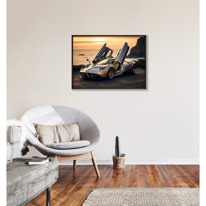 لوحة فنية حديثة بدون إطار لسيا - مراجعة Home Decor Luxury وسعره