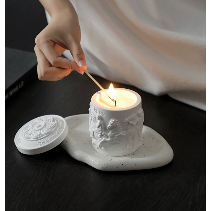صندوق هدايا شموع معطرة، مجموعة - مراجعة Scented Candle Set وسعره